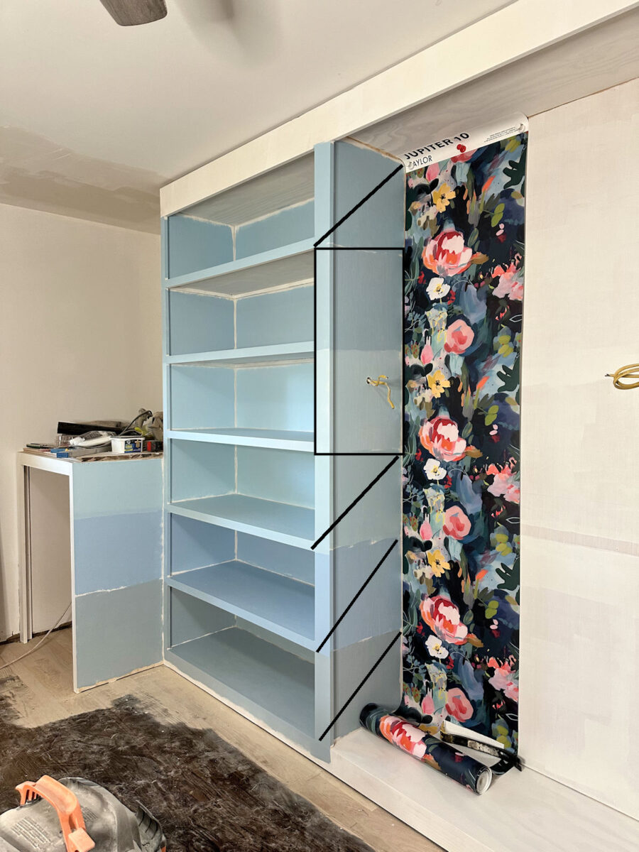 Favorite light blue paint colors for light blue walk-in closet